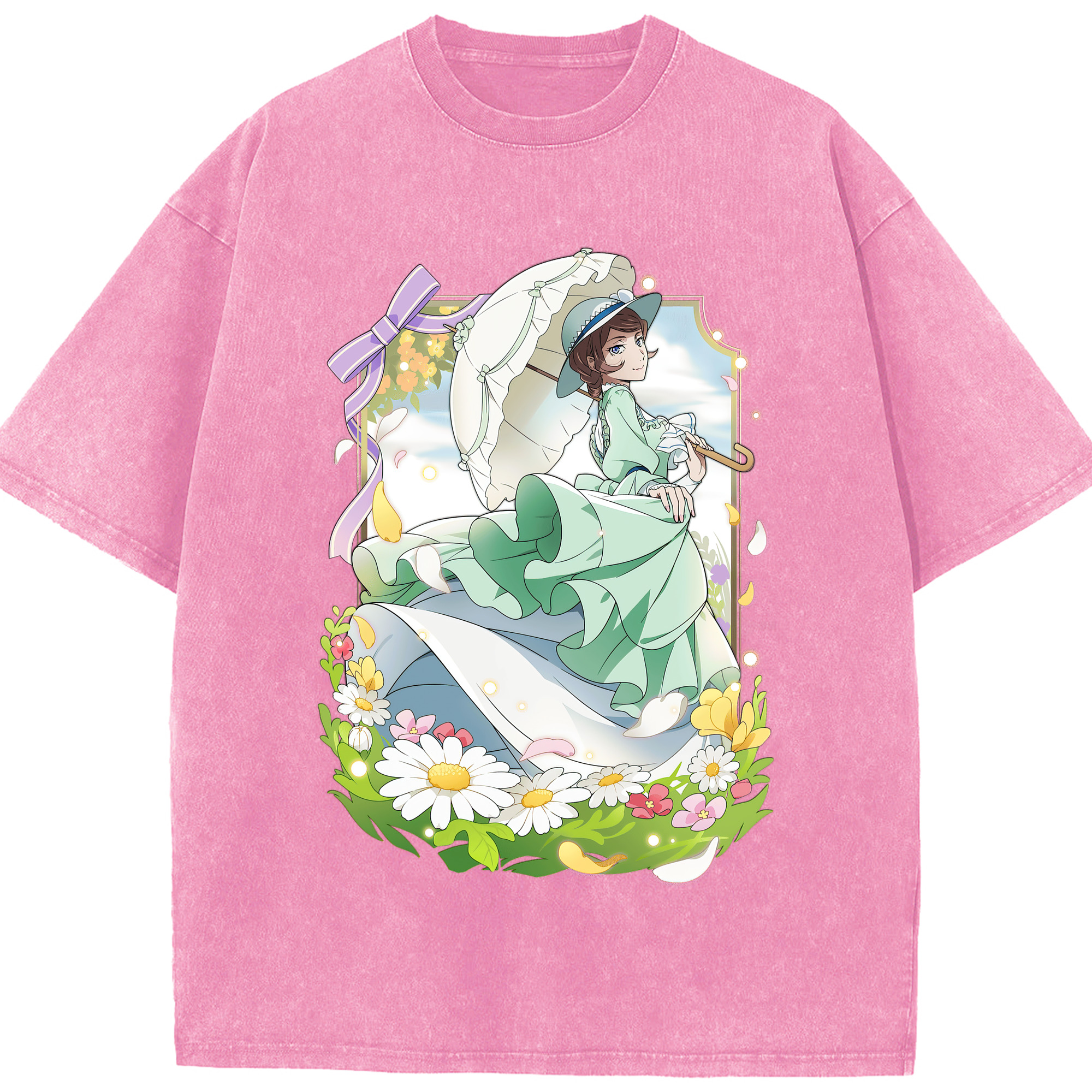 （画像用） 文豪ストレイドッグス Bungo Stray Dogs 綿100% ヴィンテージ風 半袖Tシャツ（フロントプリント）